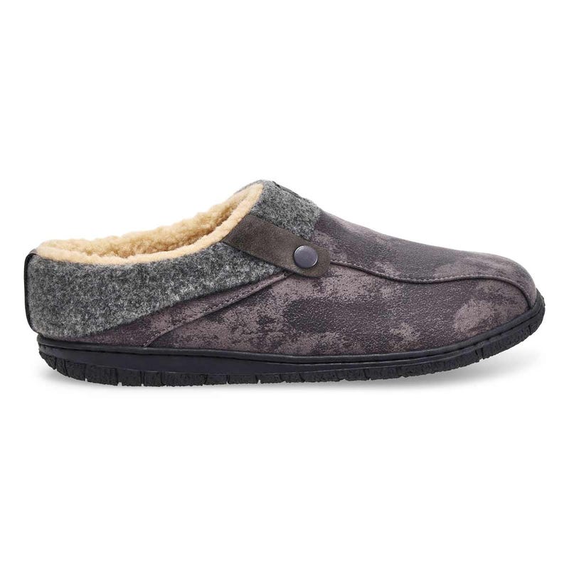 Men's Cameron 3 Open-Back Slipper - Grey