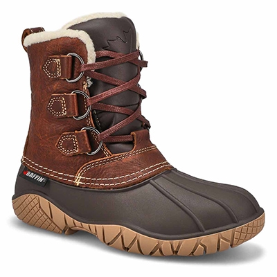 Lds Yellowknife Waterproof Winter Boot - Brown