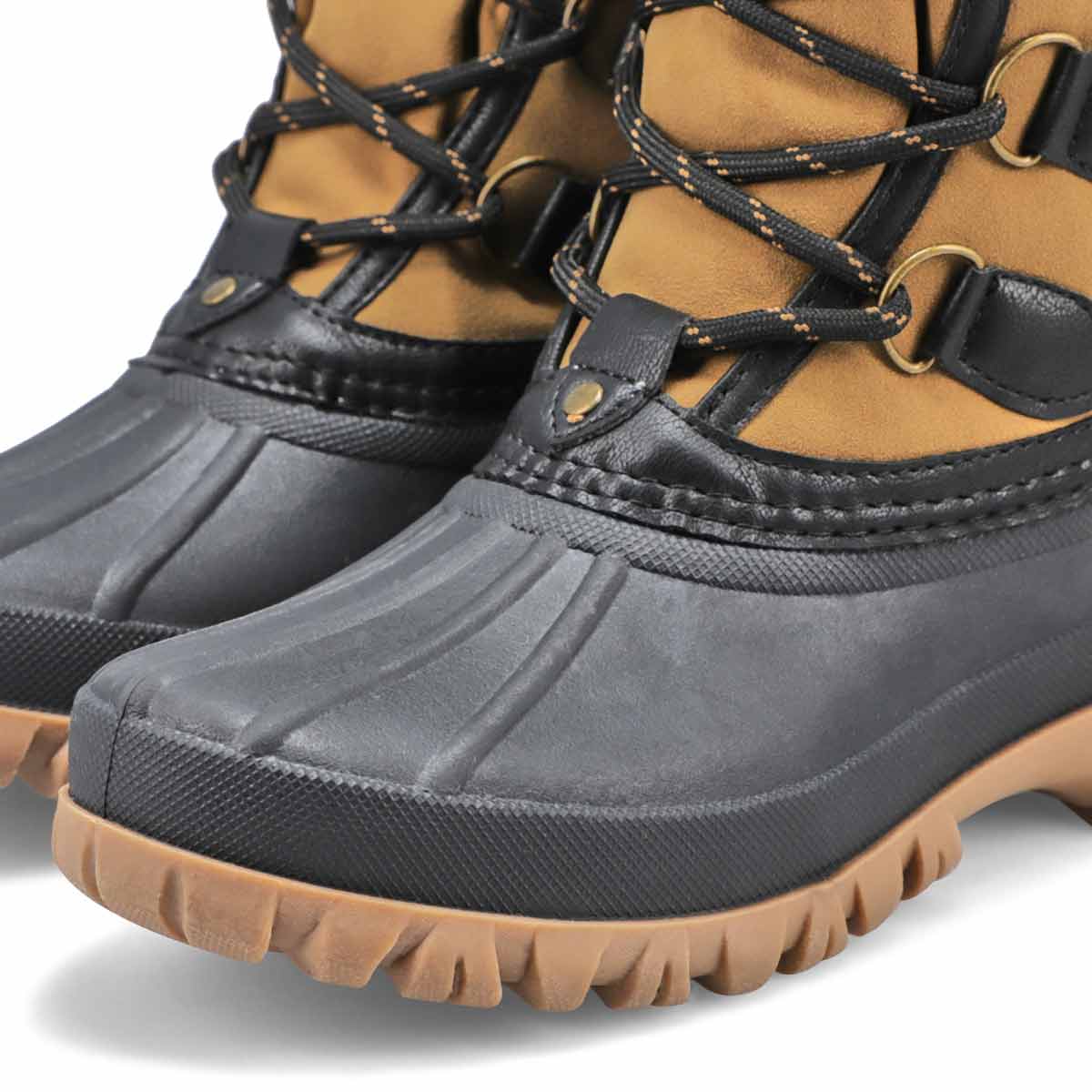 Women's Candy Waterproof Winter Boot - Black/Chestnut