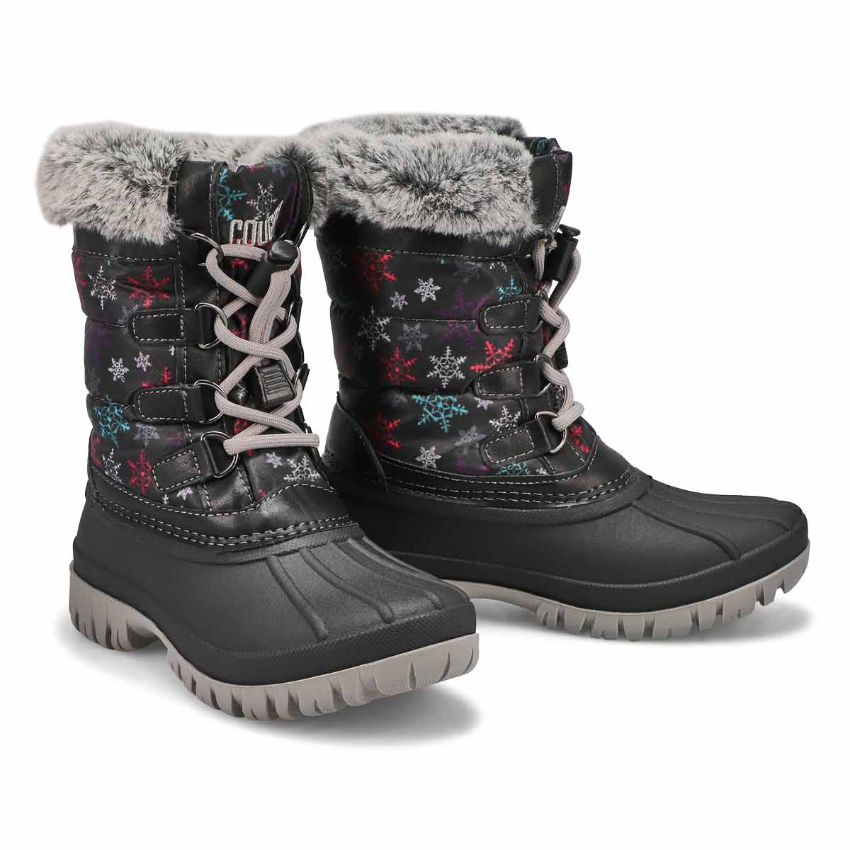 Girls' Carly Waterproof Winter Boot - Black