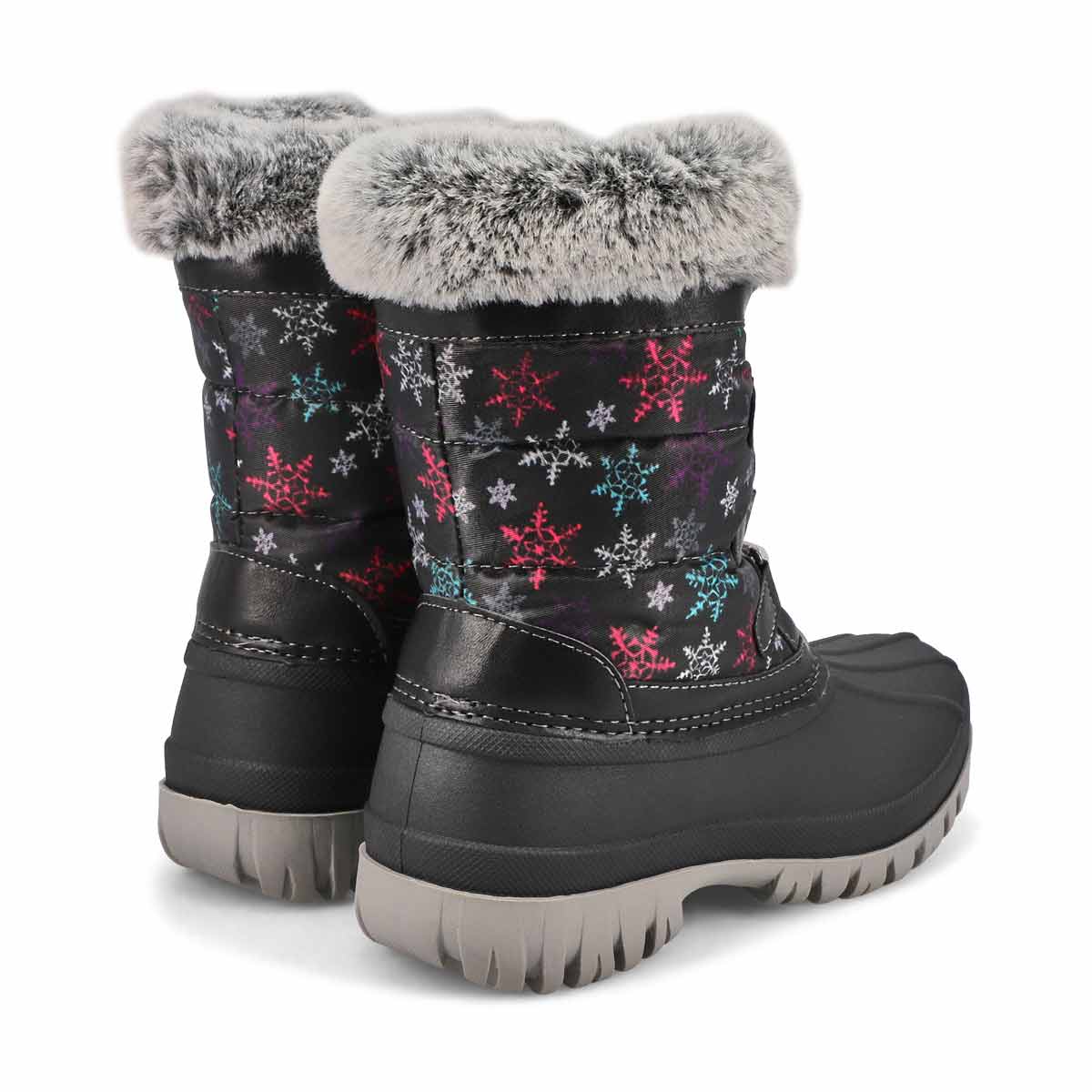 Girls' Carly Waterproof Winter Boot - Black
