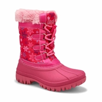 Girls' Carly Waterproof Winter Boot - Raspberry