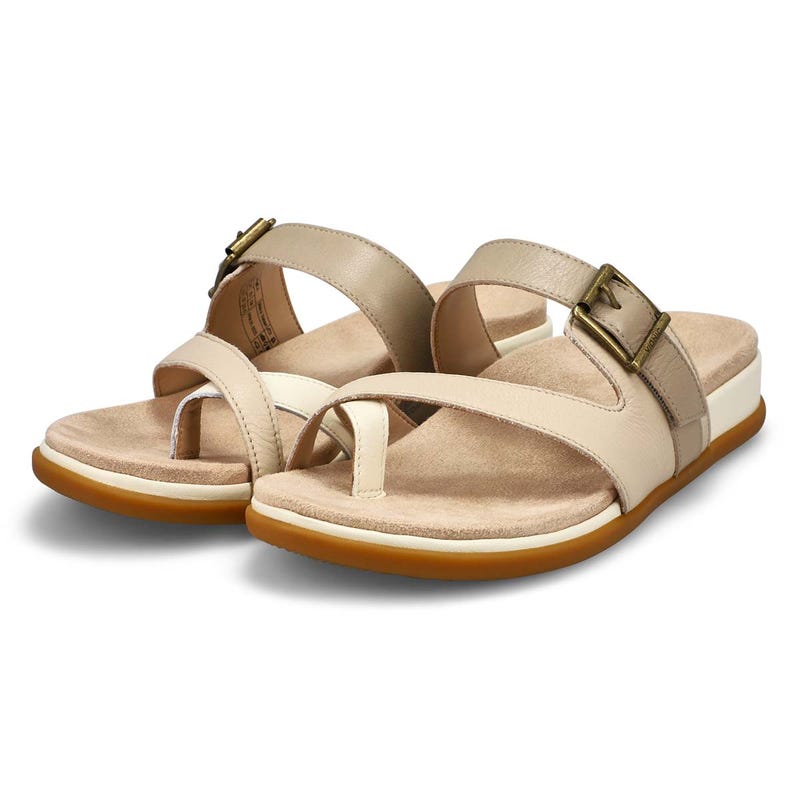 Women's Carmela Two Strap Casual Sandal - Ivory/Multi