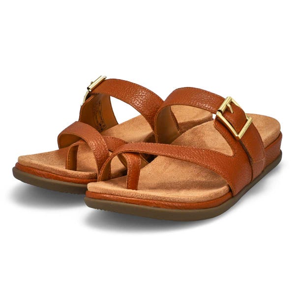 Women's Carmela Two Strap Casual Sandal - Tan