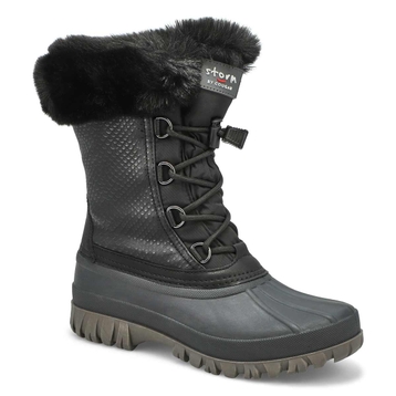 Women's Carson Waterproof Winter Boot- Black