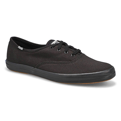 Lds Champion Canvas CVO Sneaker - Black/Black