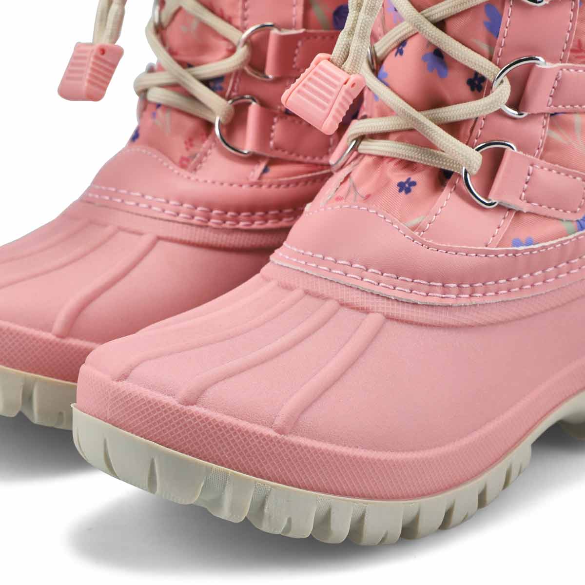 Girls' Charm Pull On Waterproof Winter Boot - Pink