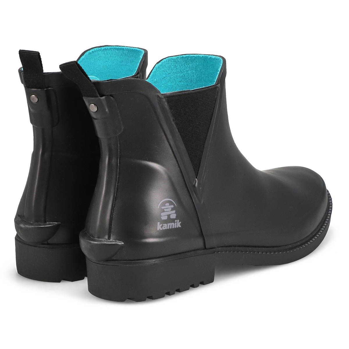 Women's Chloe Lo Waterproof Chelsea Rain Boot - Black