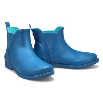 Bottes Chelsea imperméables CHLOE LO bleues,femmes