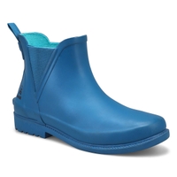 Bottes Chelsea imperméables CHLOE LO bleues,femmes