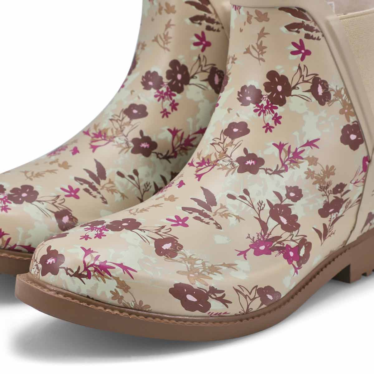 Botte de pluie Chelsea imperméable CHLOE LO, fleurs, femmes