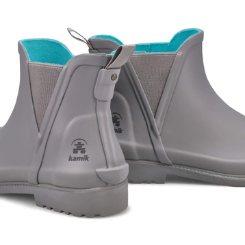 Bottes Chelsea imperméables CHLOE LO grises,femmes