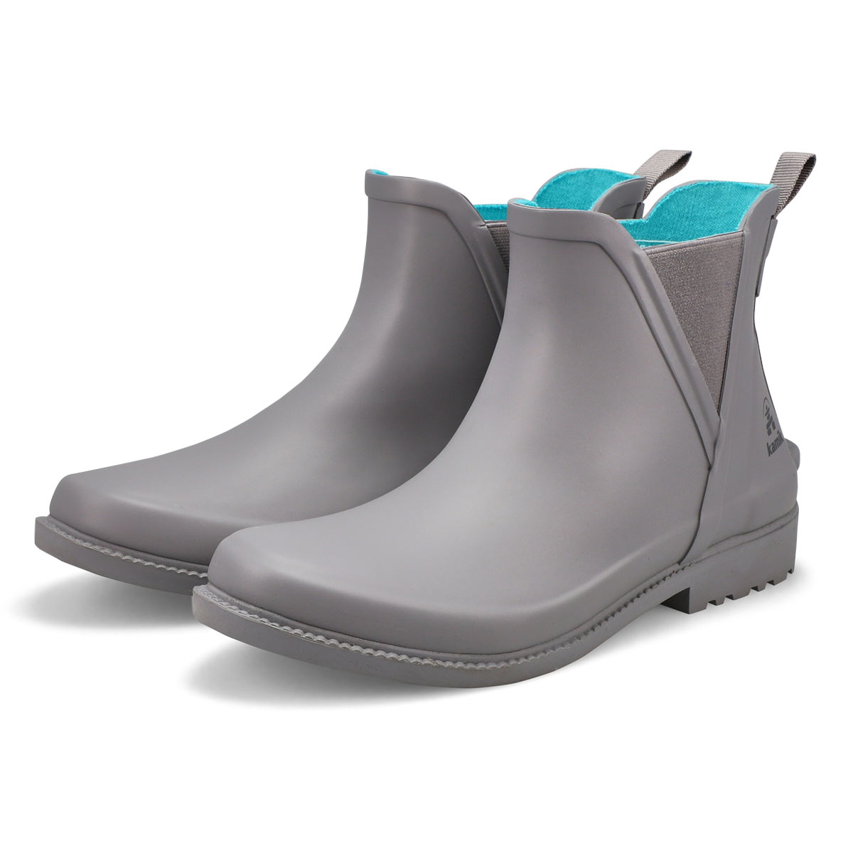 Bottes Chelsea imperméables CHLOE LO grises,femmes