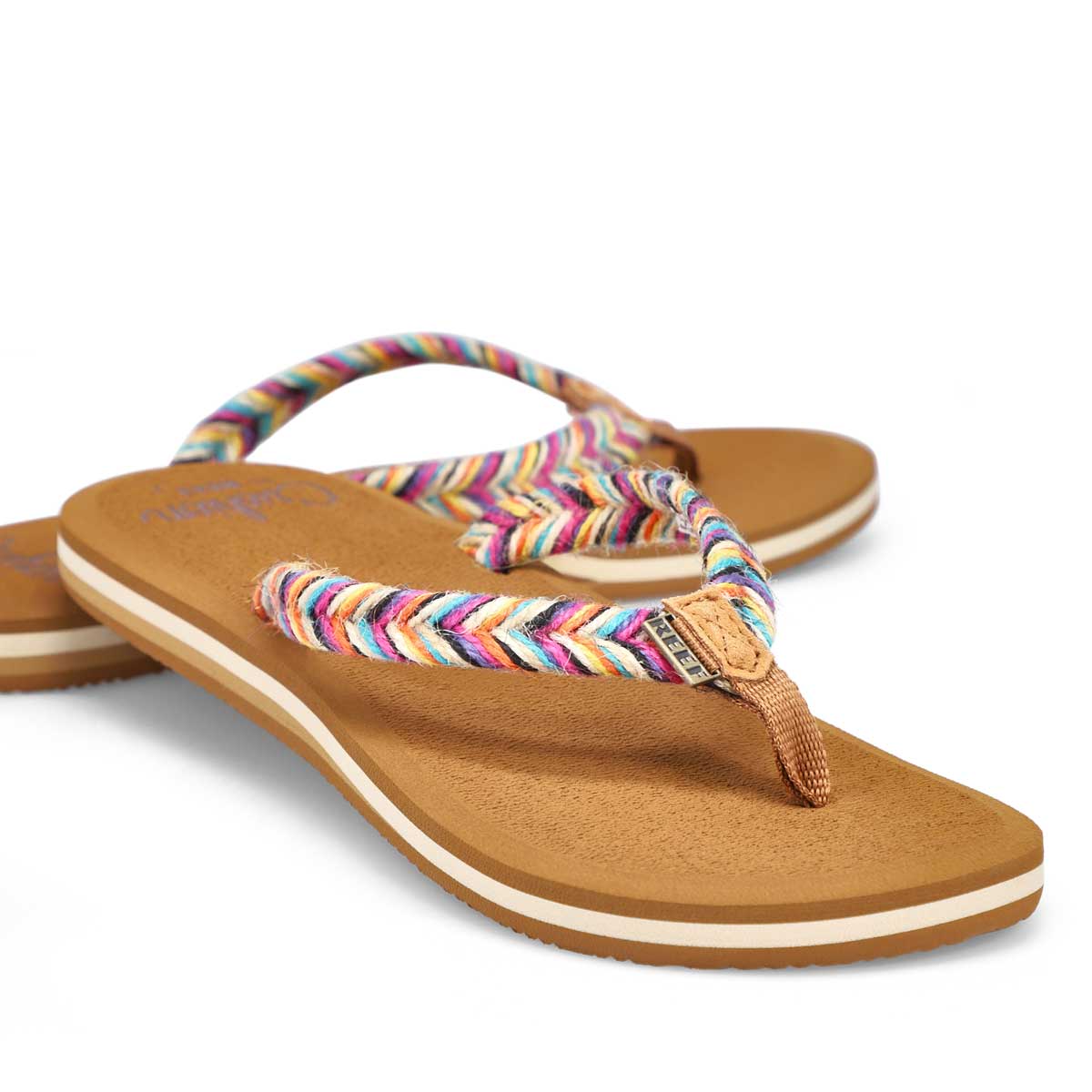 Reef Women's Reef Cushion Break Thong - Black | SoftMoc.com