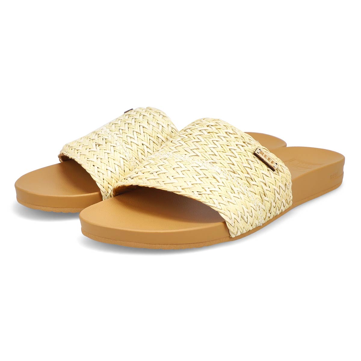 Reef Dame Cushion Scout Badesandaler Norge - Reef Khaki/Fargerike Sko Fabrikssalg