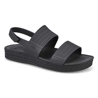 Reef Women's Reef Water Vista Sandal - Black | SoftMoc.com