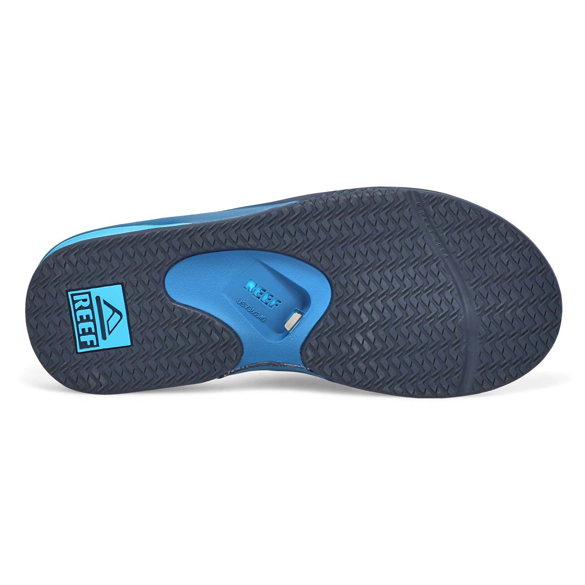 reef fanning tan blue
