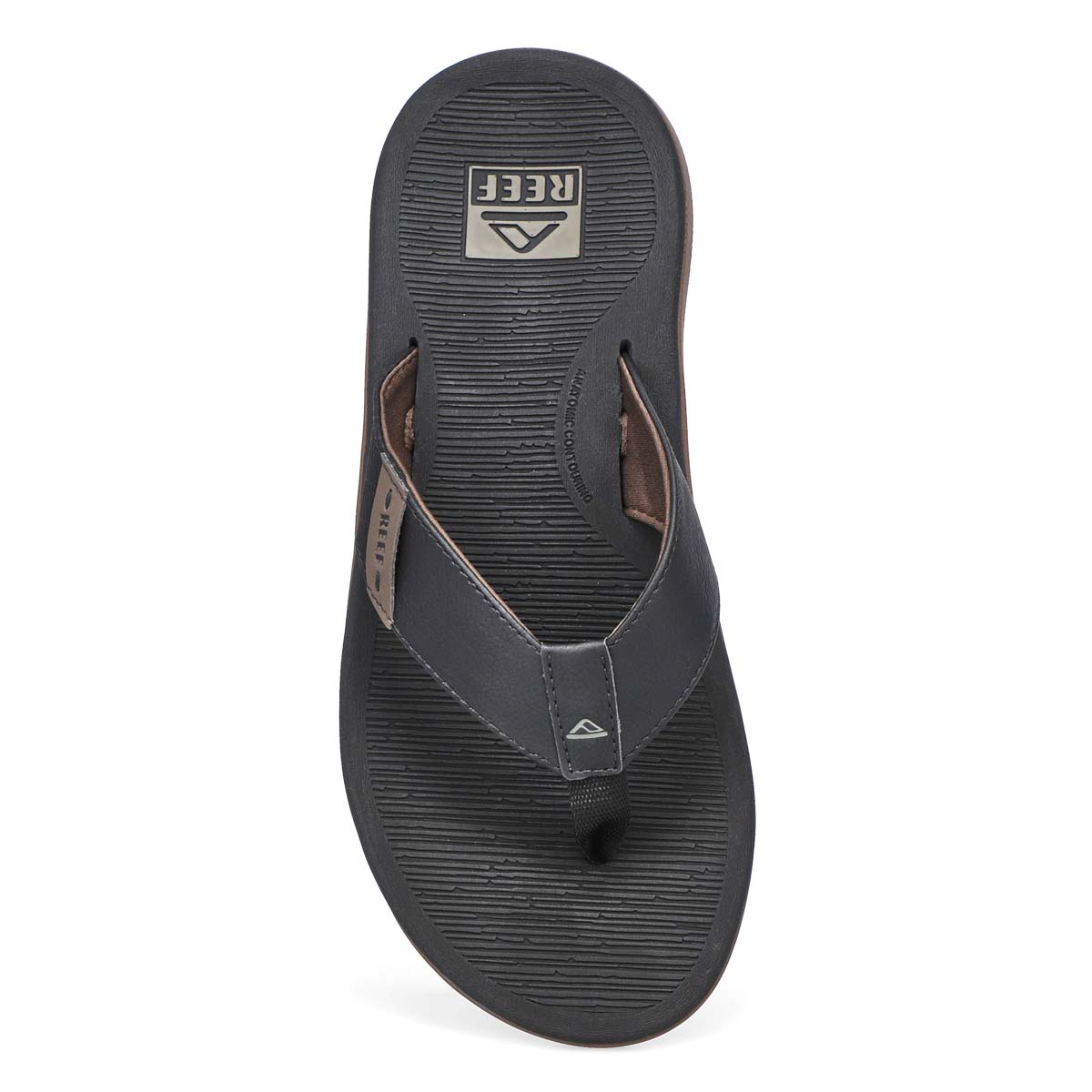 Reef Men's Reef Santa Ana Thong Sandal Grey
