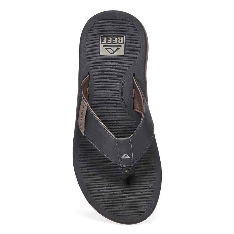 Tongs REEF SANTA ANA, noir, hommes
