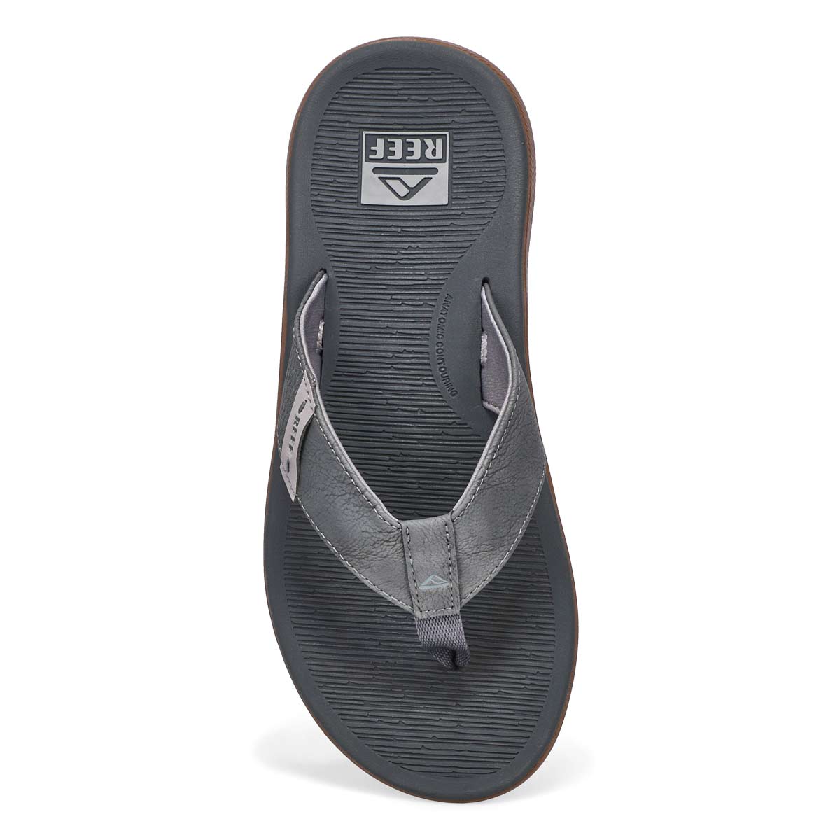 Reef Mens Santa Ana Flip Flop Sandal Grey Size 11 for sale online | eBay