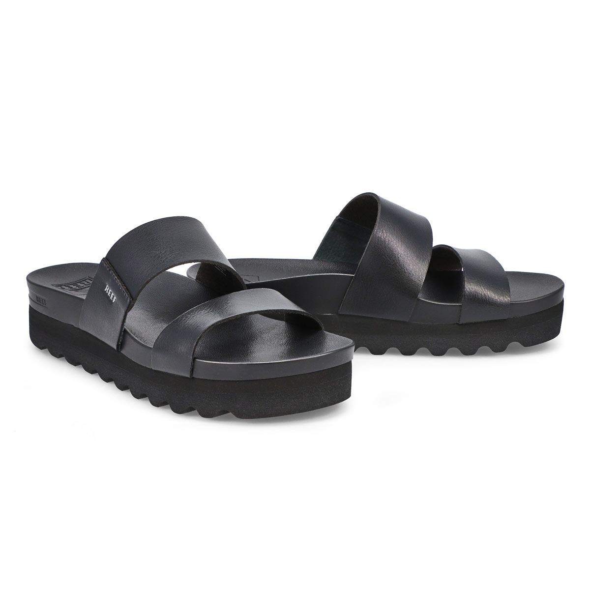 Women's Cushion Vista Hi Sandal - Black/Black