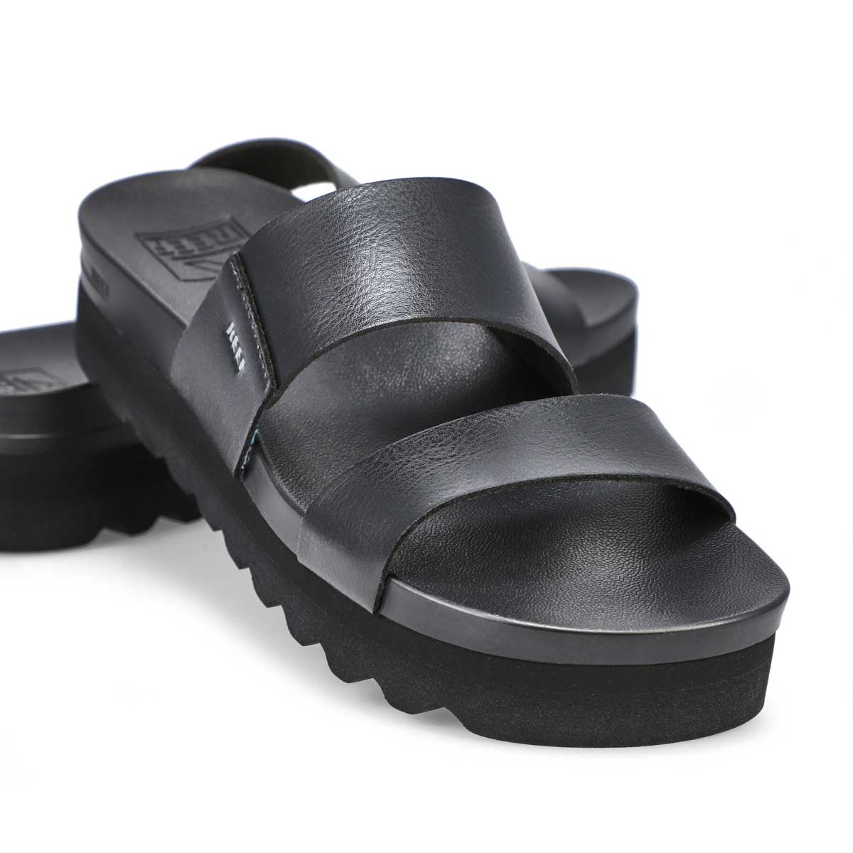 Women's Cushion Vista Hi Sandal - Black/Black