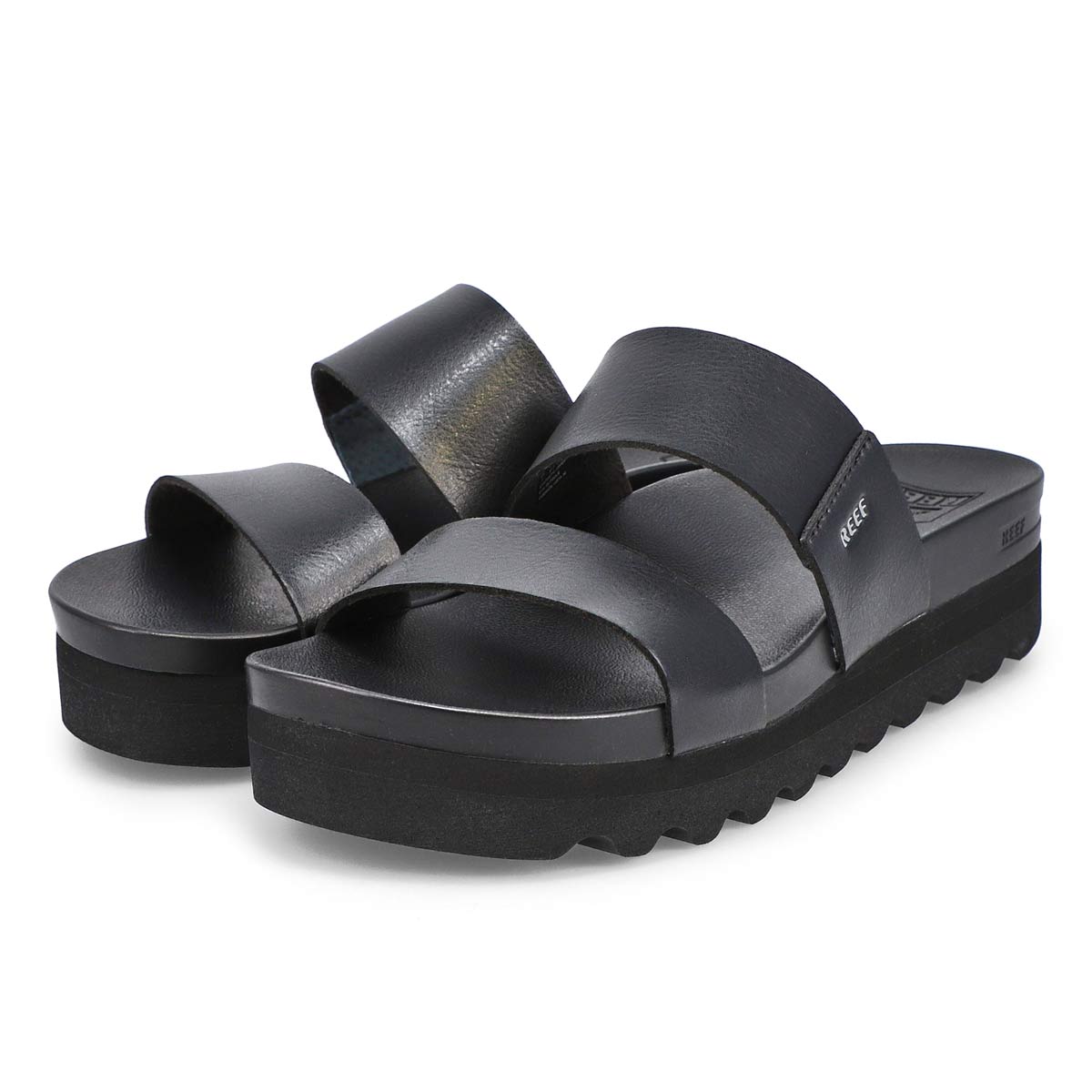 Women's Cushion Vista Hi Sandal - Black/Black