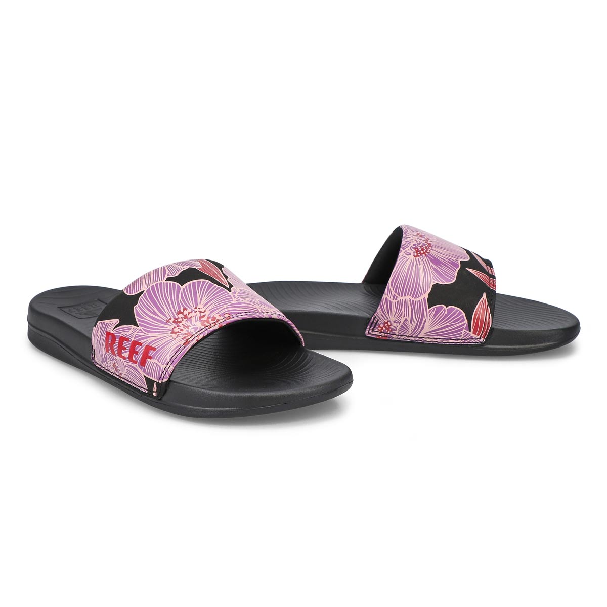 Reef Women's Reef One Slide Sandal - Purple B | SoftMoc.com