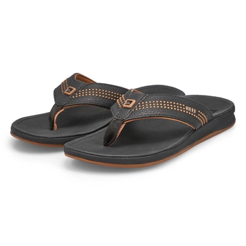 Men's Reef Ortho-Seas Thong Sandal - Black