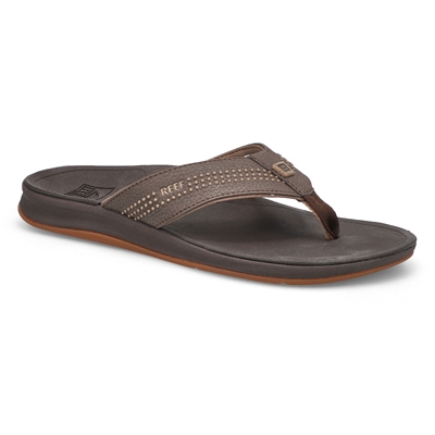 Mns Reef Ortho-Seas Thong Sandal-Brown