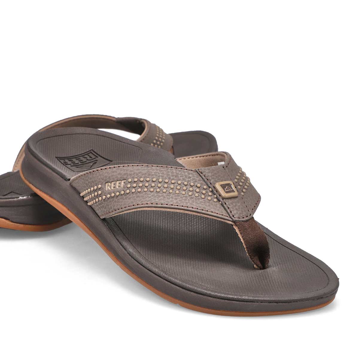 Tong ORTHO-SEAS, brun, hommes