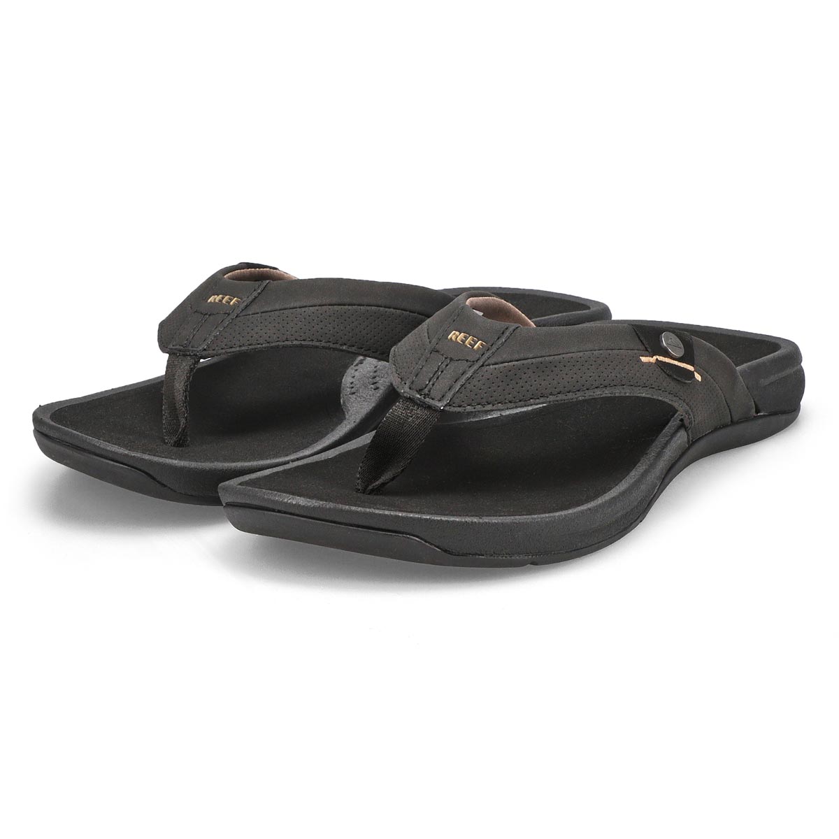 Tong REEF PACIFIC, noir/brun, hommes