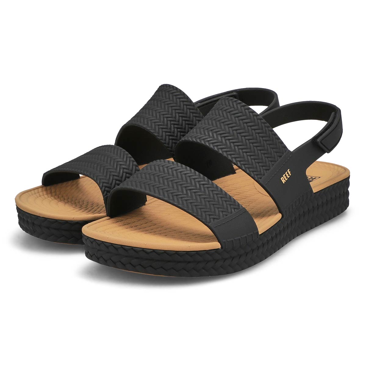 Women's Reef Water Vista Sandal -Black/Tan