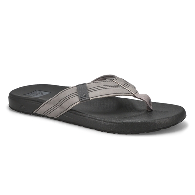 Mns Cushion Phantom Thong Sandal - Shaded Grey