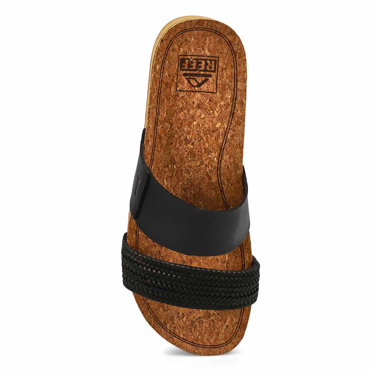 Women's Cushion Vista Hi Sandal - Black Braid