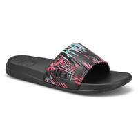 Claquette REEF ONE SLIDE, feuilles de palmier, femmes