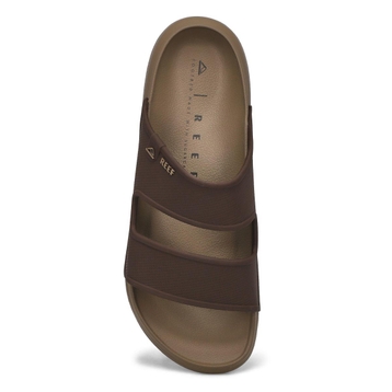 Men's Oasis Double Up Slide Sandal - Brown/Tan