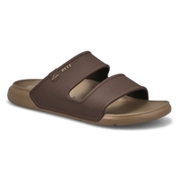 Men's Oasis Double Up Slide Sandal - Brown/Tan