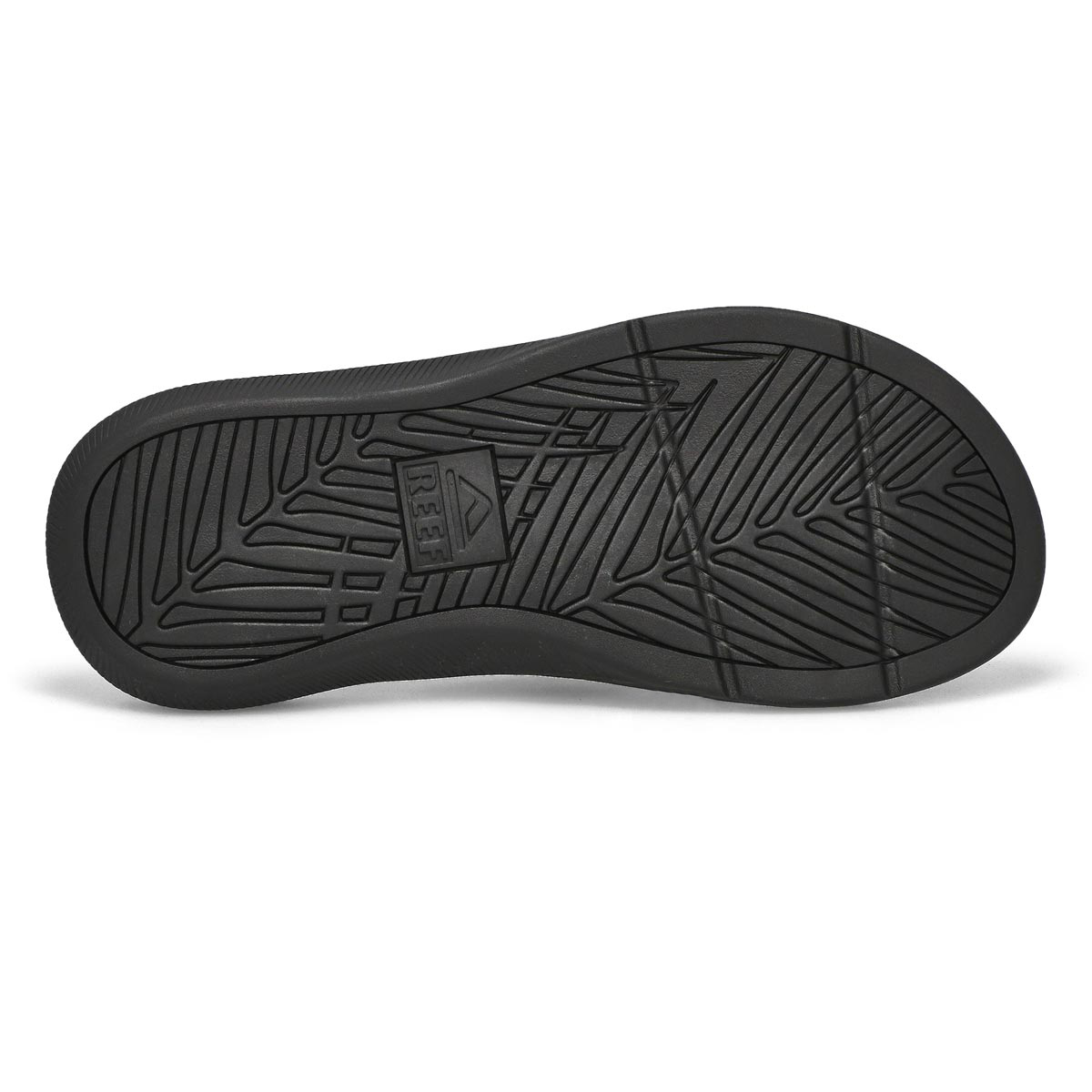 Men's Reef Santa Ana Thong Sandal - All Black