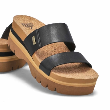 Women's Cushion Vista Hi 2.5 Sandal- Black