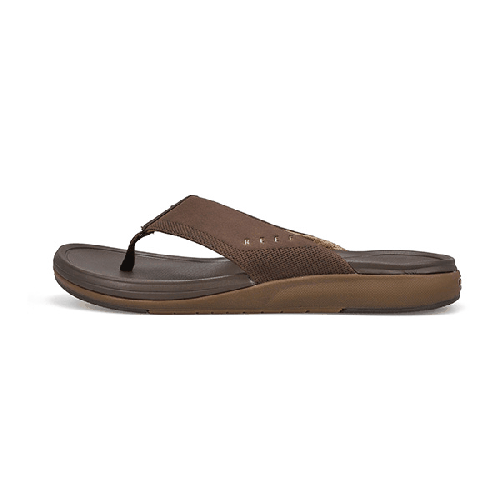 Reef Men's Cushion Norte Sandal - Dark Brown | SoftMoc.com