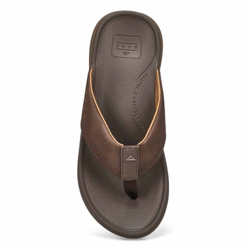 Men's Cushion Norte Sandal - Dark Brown
