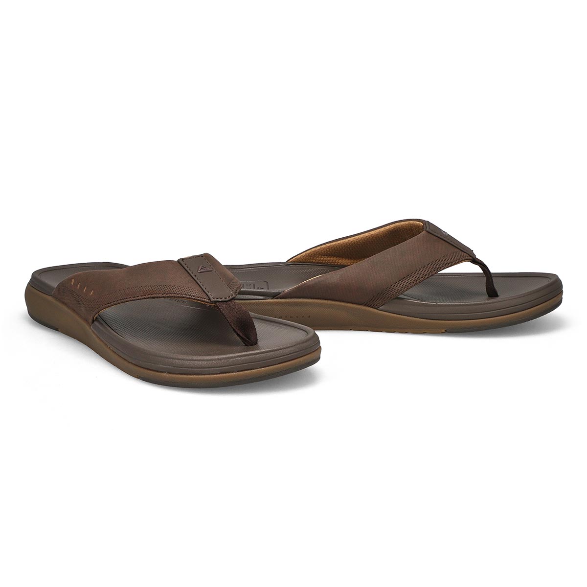 Men's Cushion Norte Sandal - Dark Brown