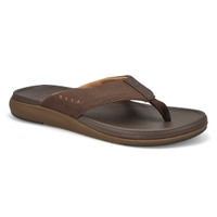 Men's Cushion Norte Sandal - Dark Brown