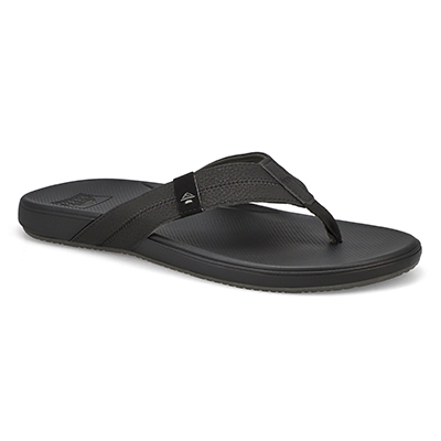 Tongs Cushion Phantom 2.0, noir, hommes