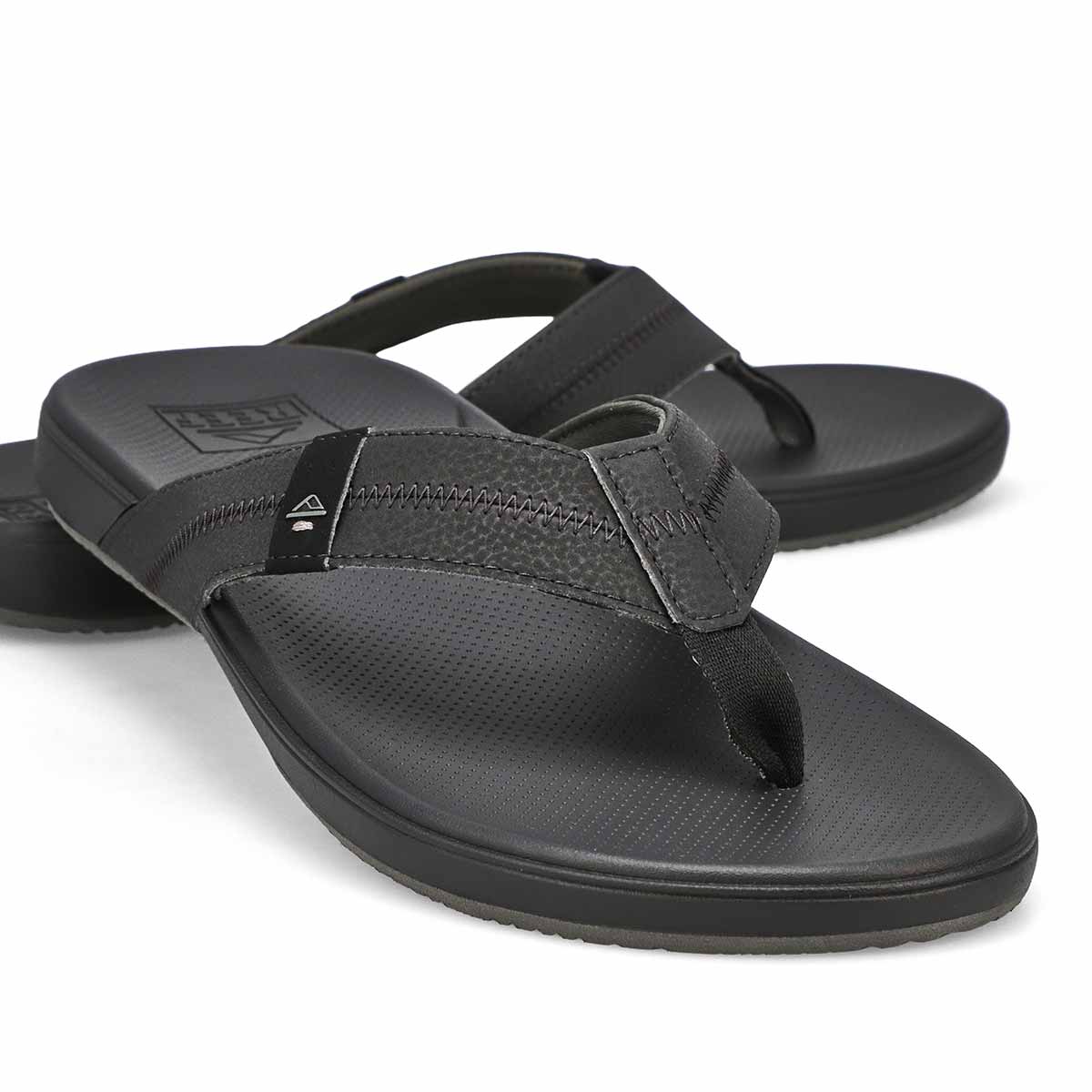 Men's  Cushion Phantom 2.0 Thong Sandal - Black
