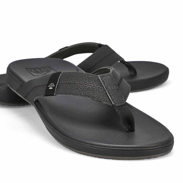 Men's  Cushion Phantom 2.0 Thong Sandal - Black