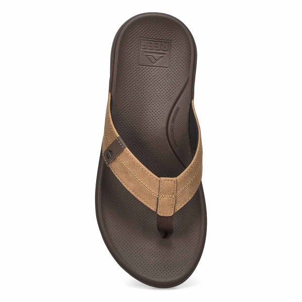 Men's Cushion Phantom 2.0 Thong Sandal - Brown/Tan