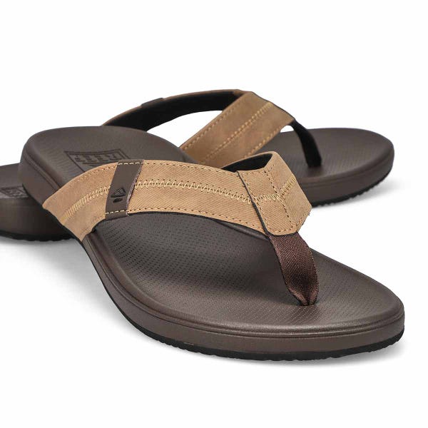 Men's Cushion Phantom 2.0 Thong Sandal - Brown/Tan