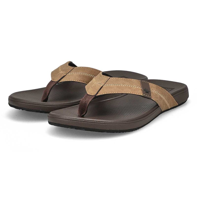 Men's Cushion Phantom 2.0 Thong Sandal - Brown/Tan